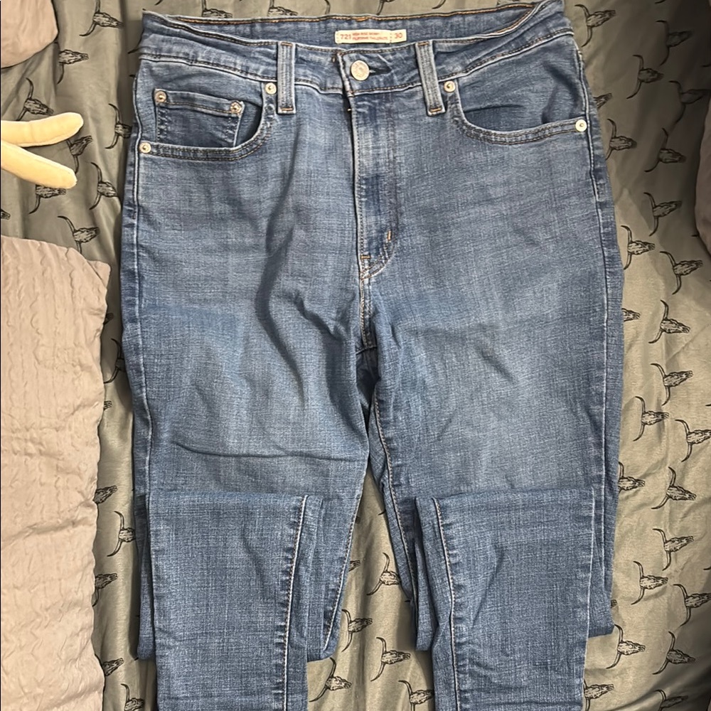 Classic Blue Denim Jeans